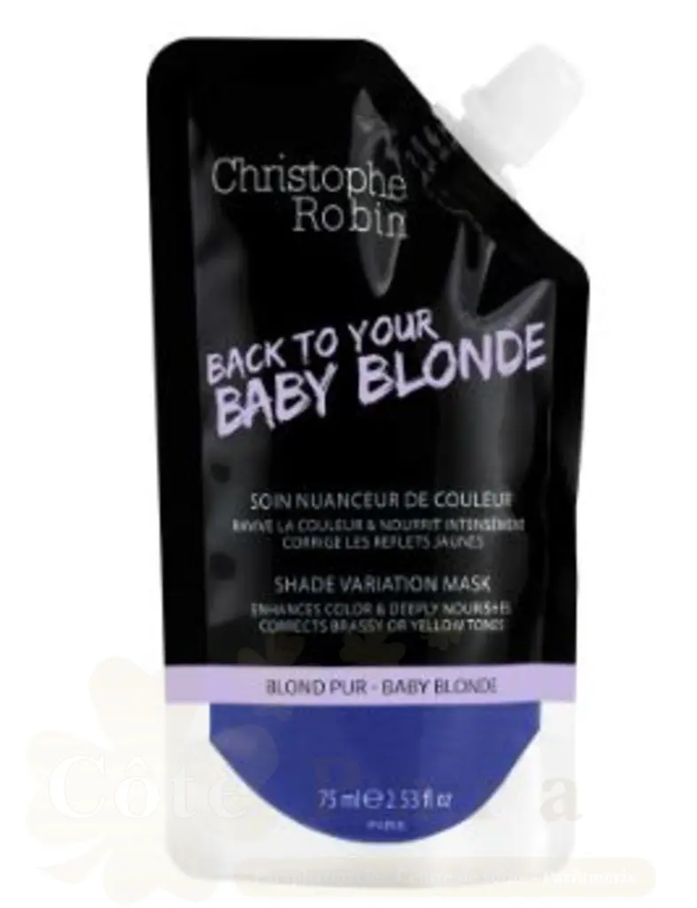 CHRISTOPHE ROBIN SOIN NUANCEUR DE COULEUR BLOND PUR POCKET 75ML