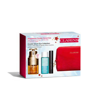 CLARINS COFFRET DOUBLE SERUM YEUX 20ML+INSTANT EYE MUP 30ML+MASCARA WP XMAS24 204P80112631