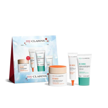 CLARINS COFFRET MYC CRM ENRG 50ML+MYC YEUX 15ML+MYC MSQ 15ML+MYC NET 5ML...