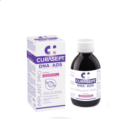 CURASEPT BAIN DE BOUCHE DNA IMPLANT PRO 200ML CS-02220