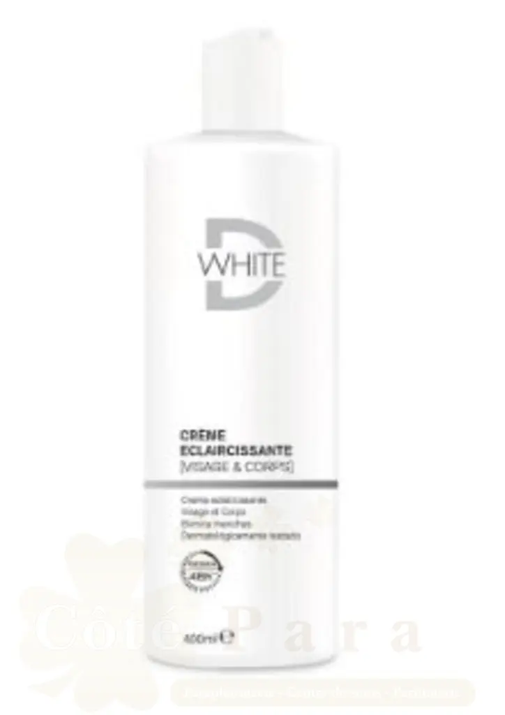D WHITE CREME ECLAIRCISSANTE VISAGE ET CORPS 400ML