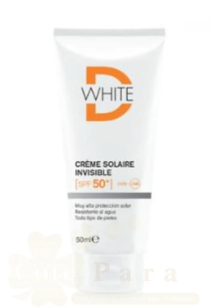 D WHITE ECRAN SOLAIRE INVISIBLE SPF50+ 50ML