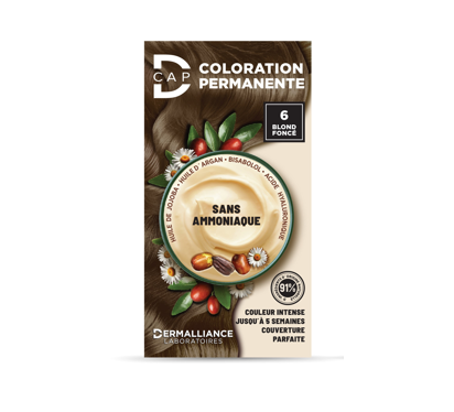 D-CAP COLORATION PERMANENTE 6 BLOND FONCE