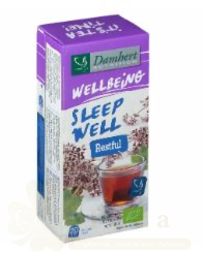 DAMHERT TISANE WELLBEING BONNE NUIT 20*2G