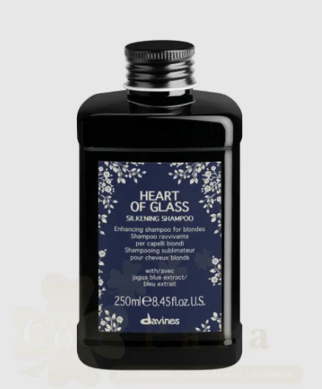 DAVINES HEART OF GLASS SILKENING SHAMPOING 250ML