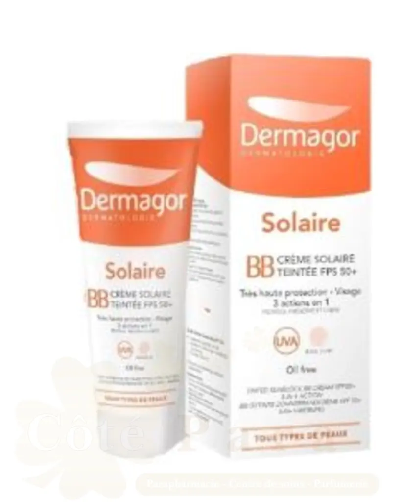 DERMAGOR SOLAIRE BB CREME TEINTEE SPF50+ 40ML
