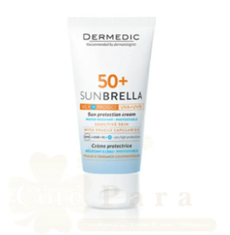 DERMEDIC SUNBRELLA ECRAN SPF50+ P.SENSIBLES 50ML