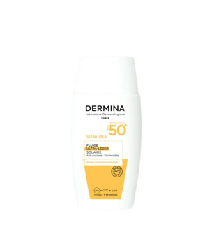 DERMINA SUNLINA FLUIDE SOLAIRE ULRA LEGER SPF 50+ 50ML