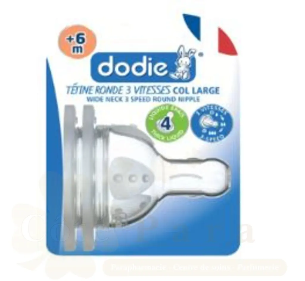 DODIE 2 TETINES INITIATION+ ANTI COLIQUE 6M+ D4