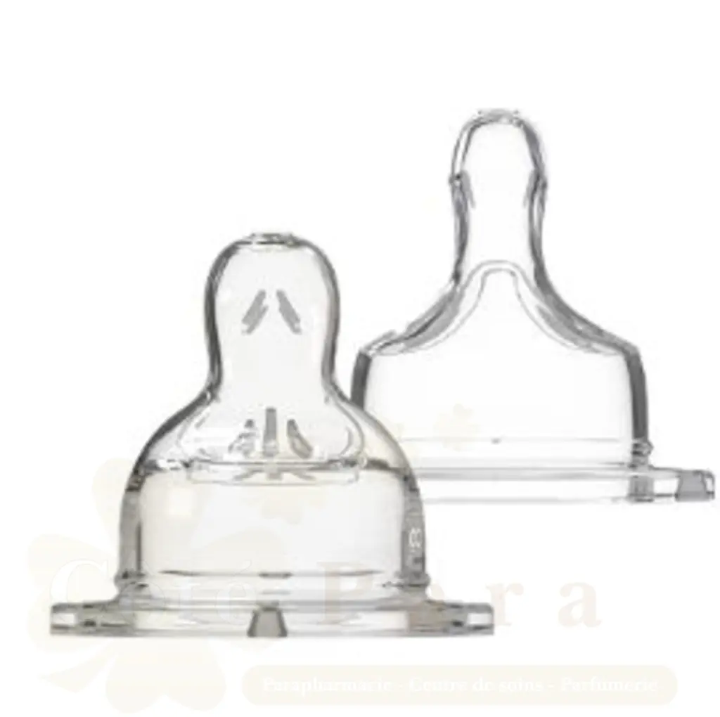 DODIE 2 TETINES PLATES SENSATION+ D3 6M+