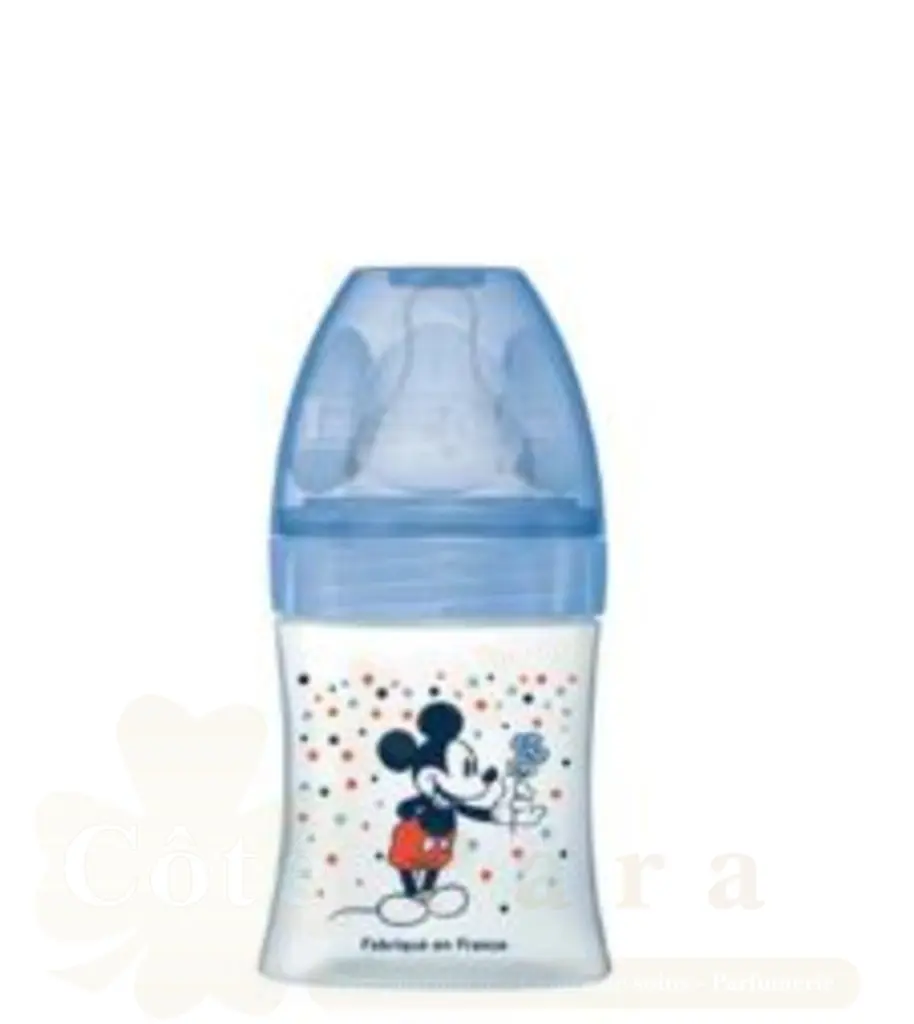DODIE BIBERON INITIATION+ MICKEY BLEU 0-6M 150ML