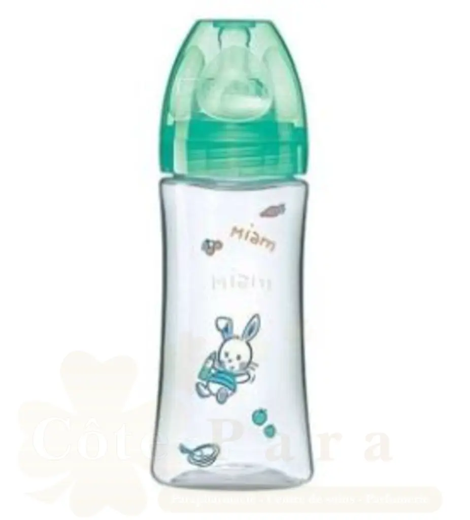 DODIE BIBERON INITIATION+ VERT VALENTIN 6M+ 330ML