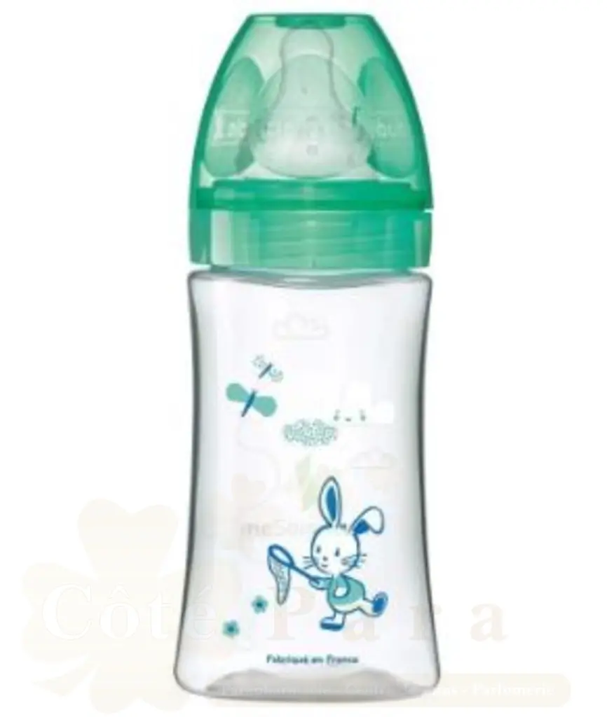 DODIE BIBERON SENTATION+ VERT VALENTIN 0-6M 270ML