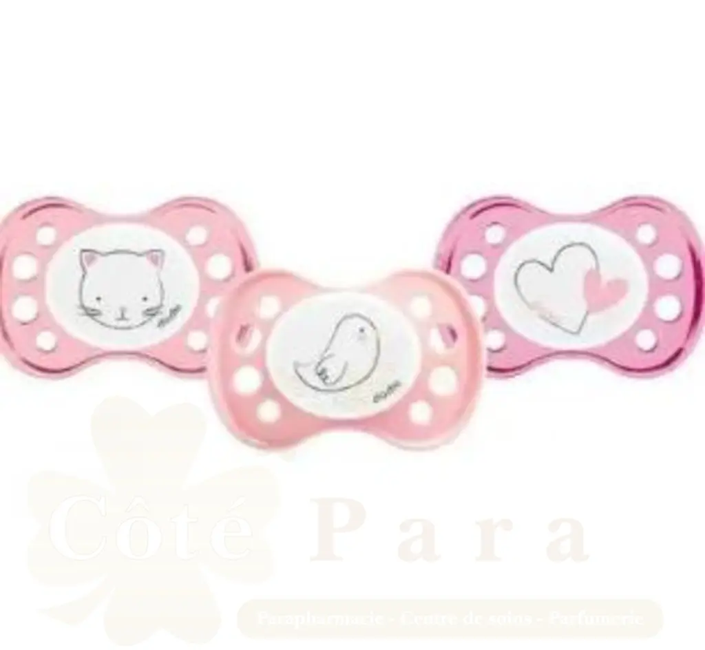 DODIE SUCETTE ANATOMIQUE NAISSANCE FILLE 0-2M A25