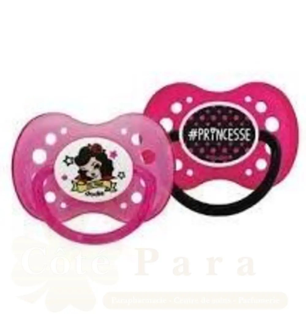 DODIE SUCETTES ANATOMIQUES GIRLY 18M+ A71