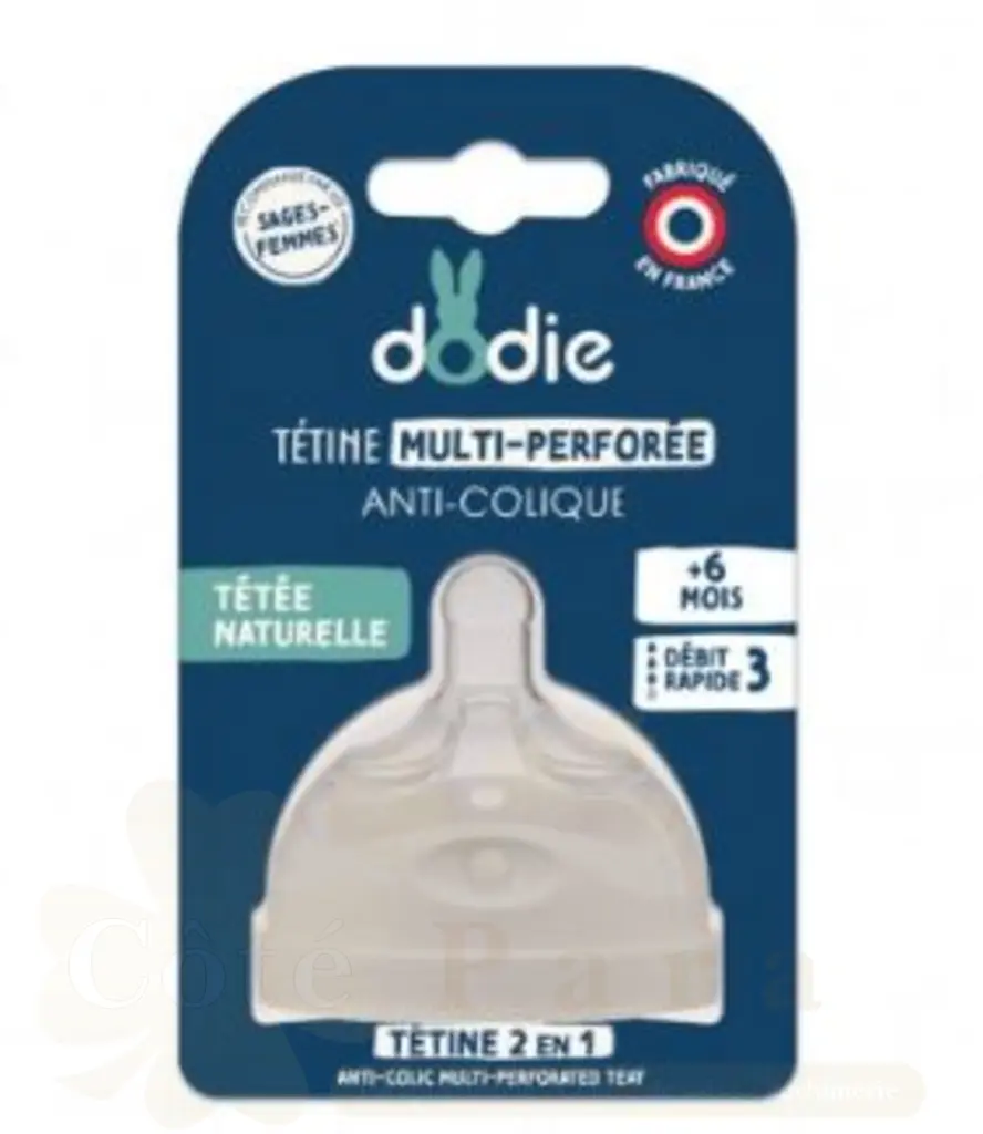 DODIE TETINE MULTI PERFOREE ANTI COLIQUE 0-6M+ D1