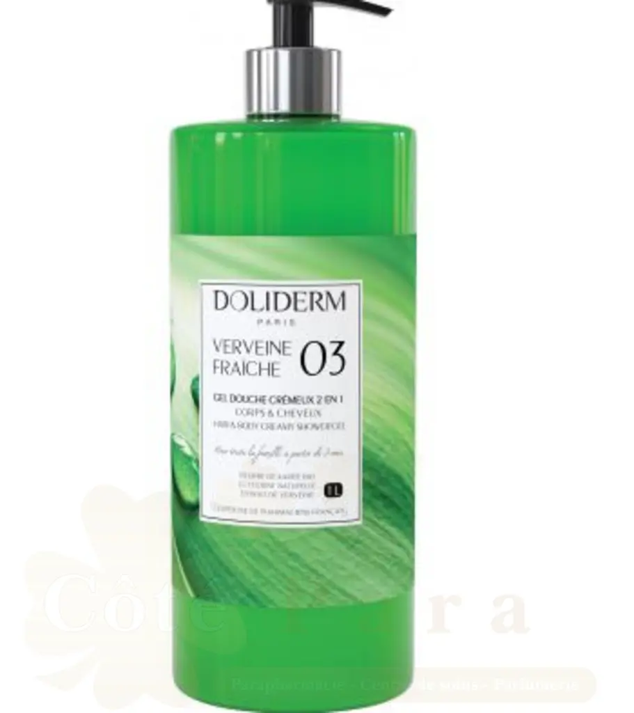 DOLIDERM GEL DOUCHE 03 VERVEINE FRAICHE 1L