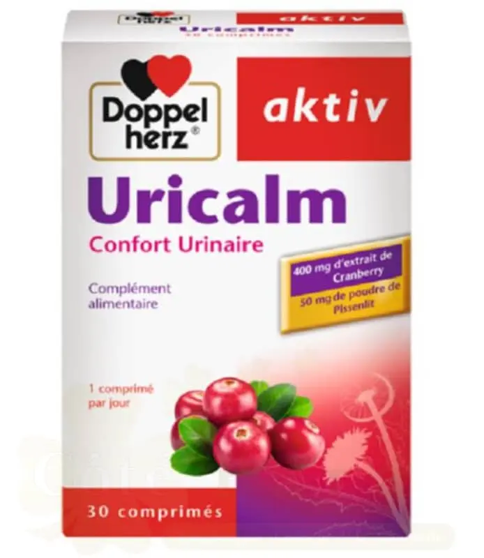 DOPPEL HERZ AKTIV URICALM 30 COMPRIMES
