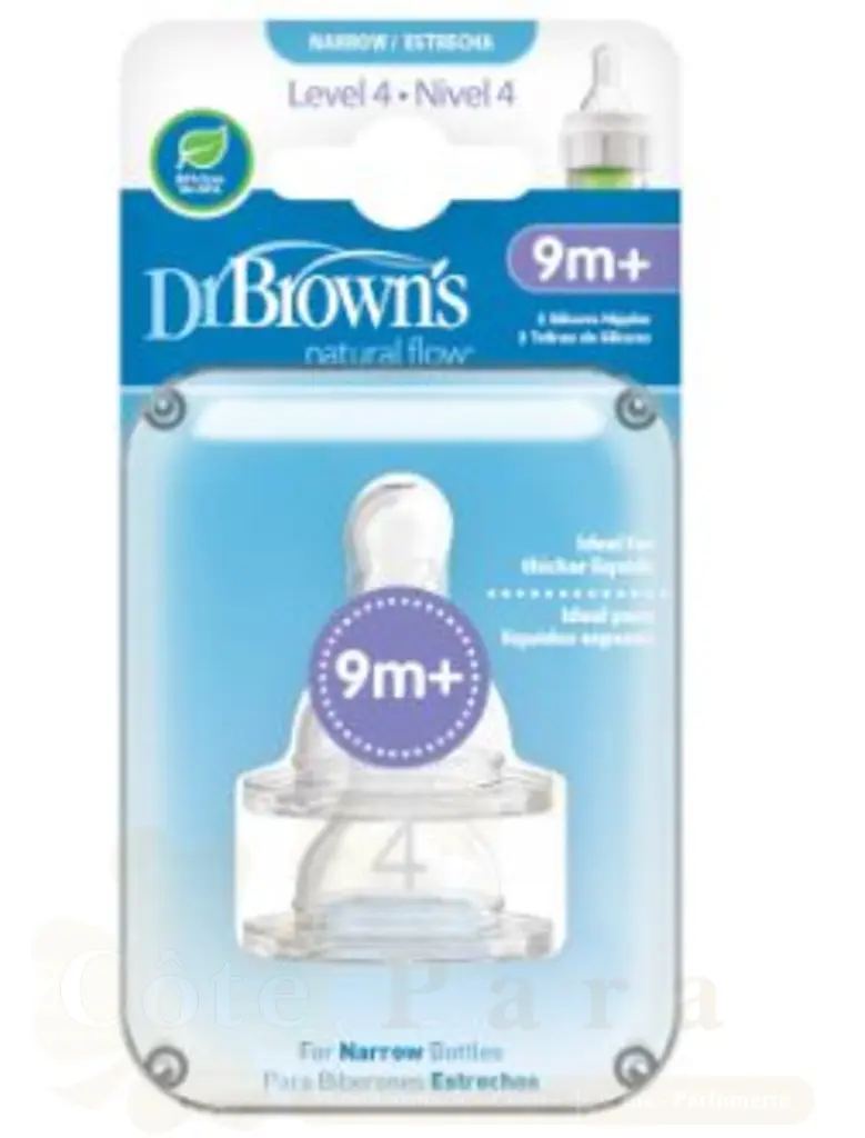DR BROWNS 2 TETINES NARROW 9M+ 313INTL