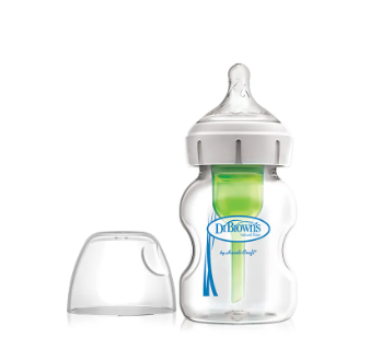 DR BROWNS BIB EN VERRE COL LARGE 150ML SB81003