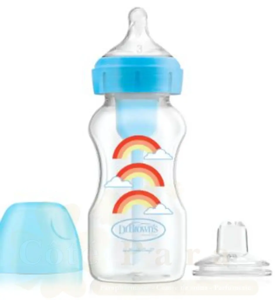 DR BROWNS BIB OPTIONS + ANTI COLIC SIPPY 270ML WB91605