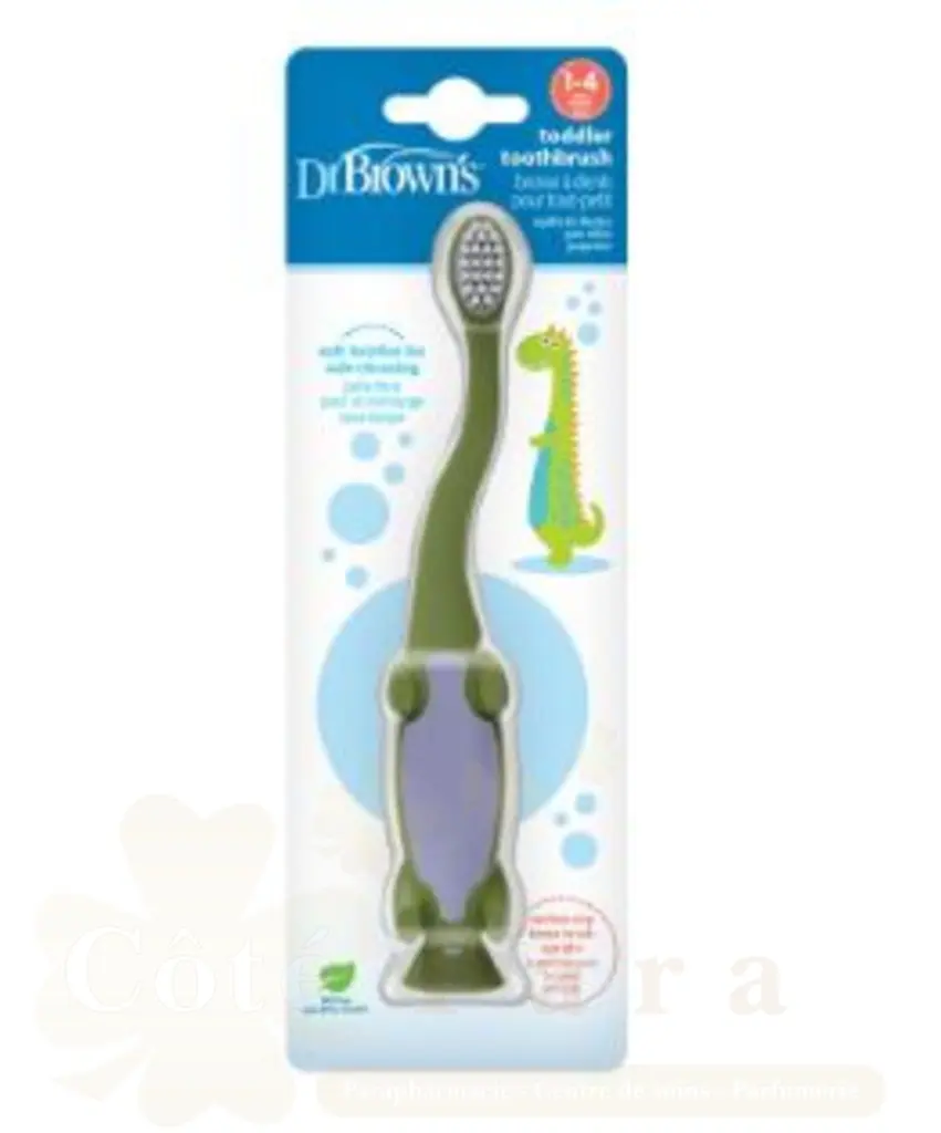 DR BROWNS BROSSE A DENT POUR TOUT PETIT DINOSAURE HG088
