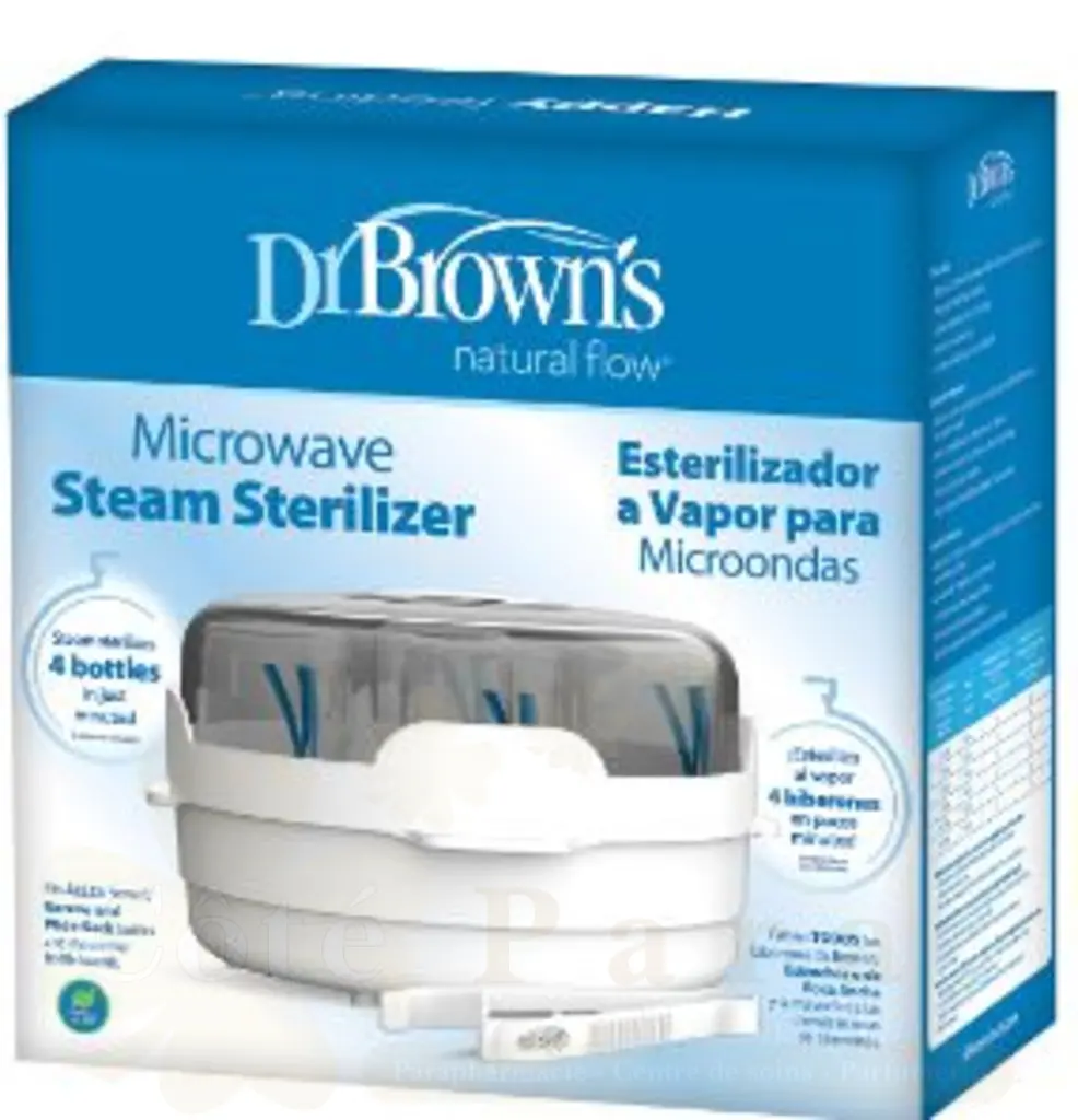 DR BROWNS MICROWAVE STEAM STERILIZER 806