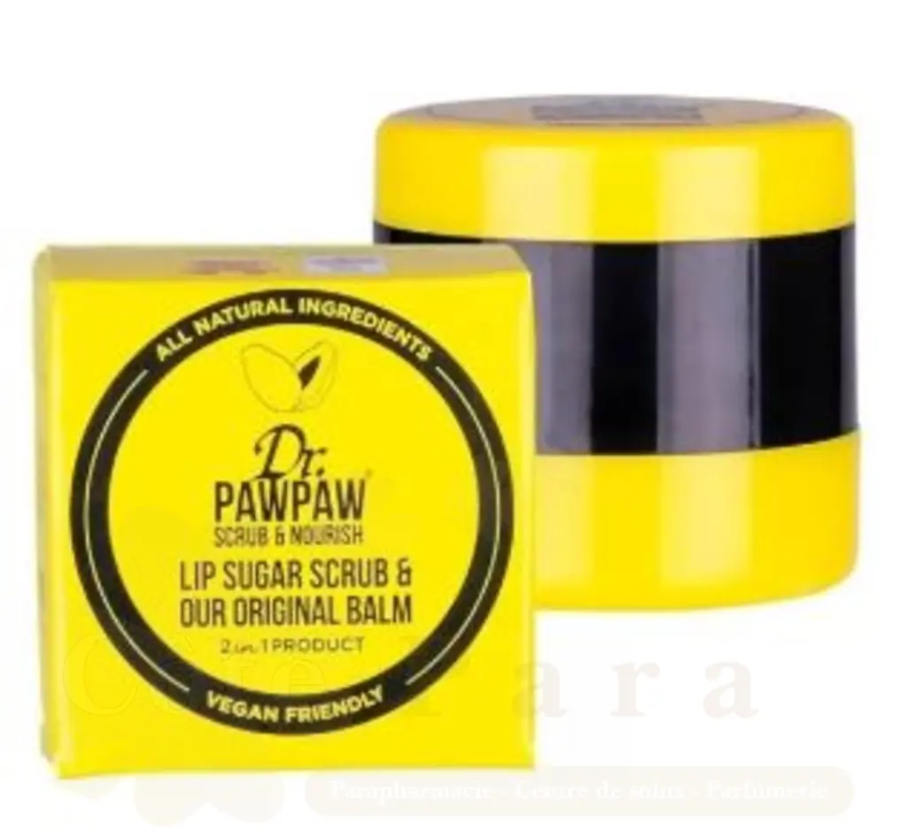 DR PAWPAW LIP SCRUB AND LIP BALM DUO 16G