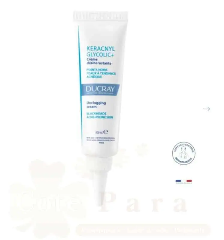 DUCRAY KERACNYL GLYCOLIC+ CREME DESINCRUSTANTE 30ML