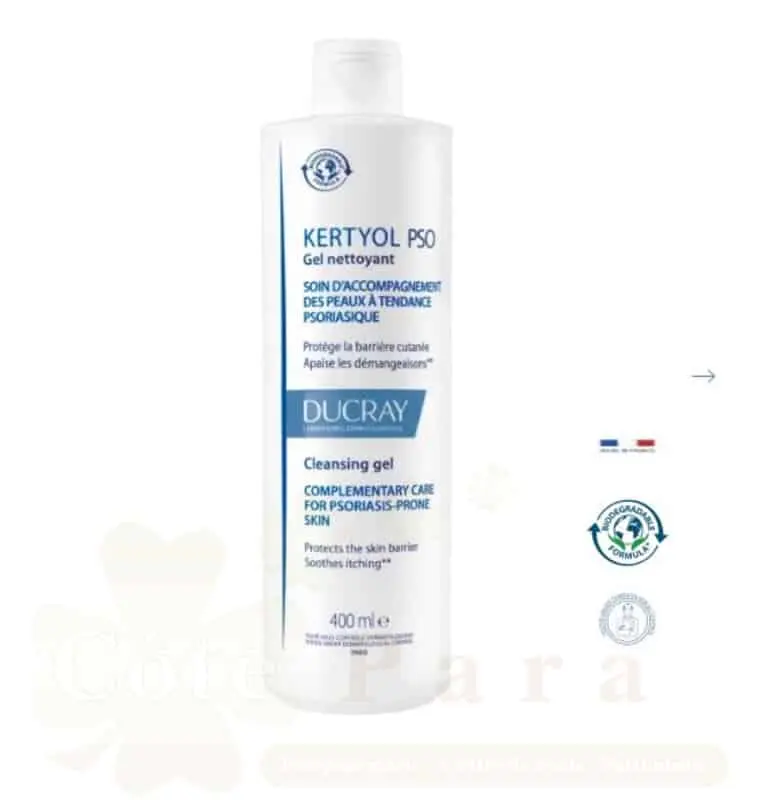 DUCRAY KERTYOL PSO GEL NETTOYANT 400ML