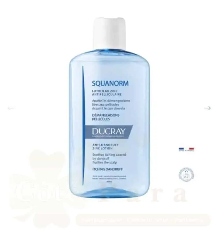 DUCRAY SQUANORM LOTION ANTI-PELLICULAIRE La lotion au ZINC