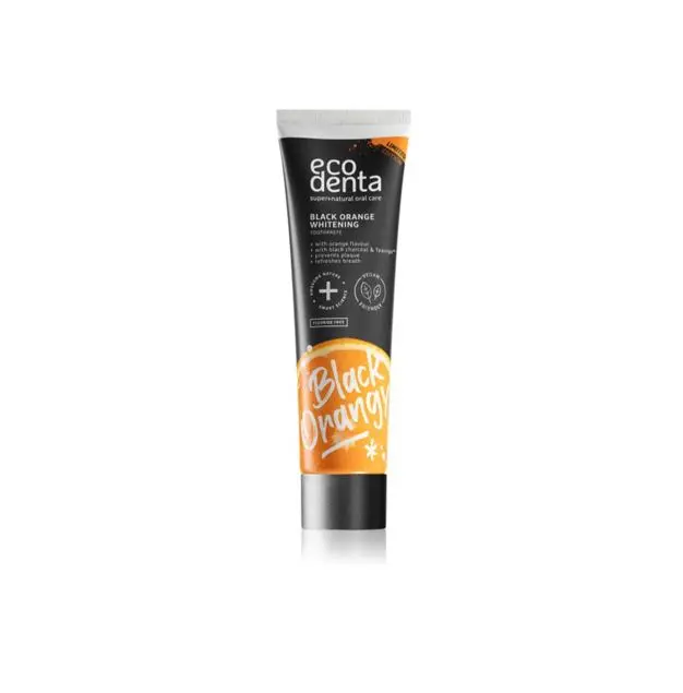 ECODENTA BLACK ORANGE WHITENING DENTIFRICE 100ML