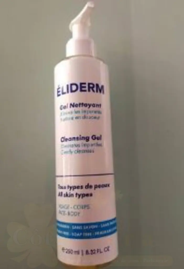 ELIDERM GEL NETTOYANT 250ML