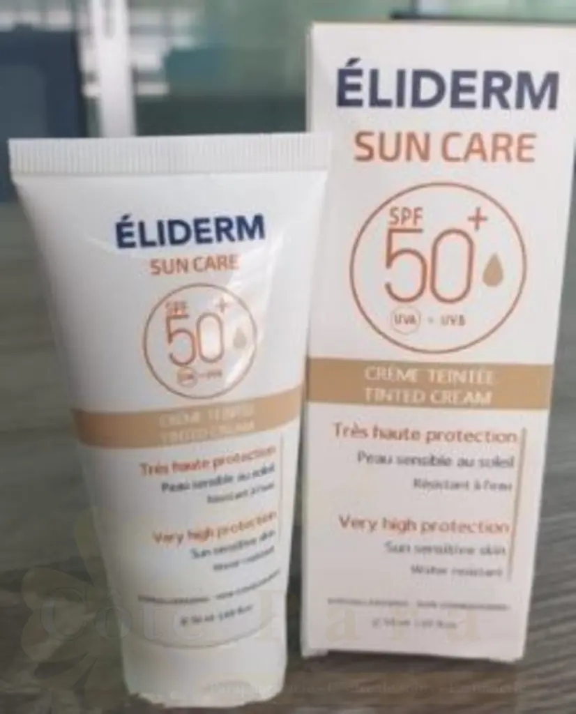 ELIDERM SUN CARE CREME TEINTEE SPF50+ 50ML NEW