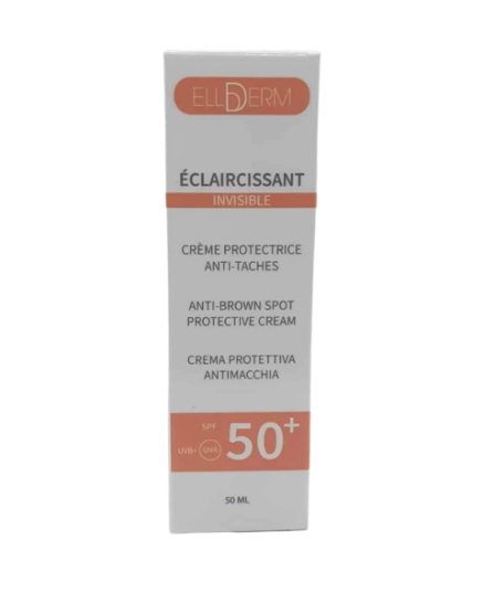 ELLDERM ECRAN CREME PROTECTRICE ANTI TACHES INVISIBLE SPF50+ 50ML