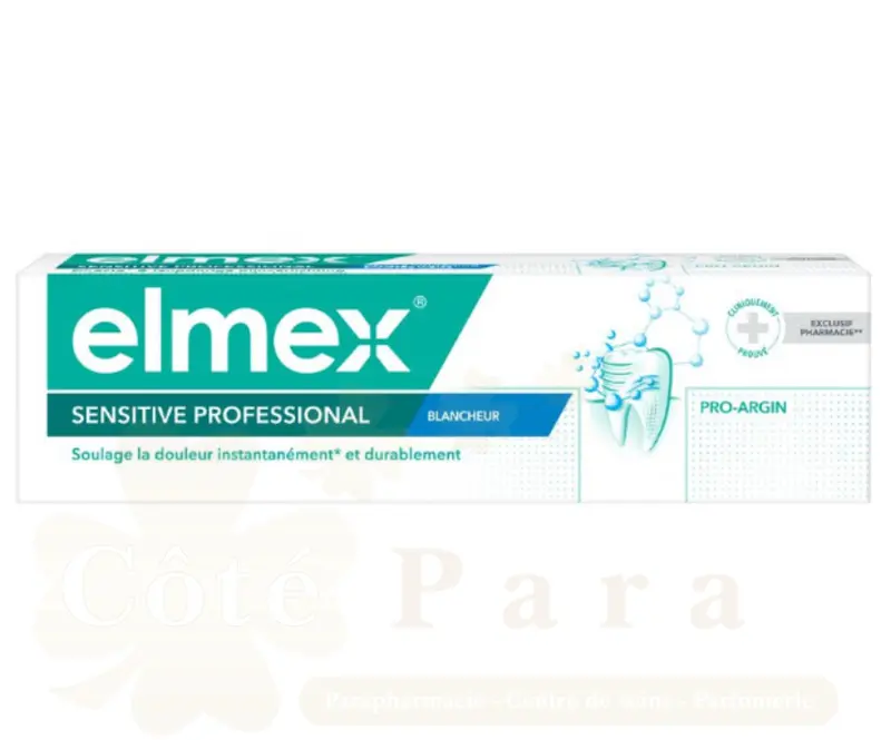 ELMEX DENTIFRICE SENSITIVE PROFESSIONAL BLANCHEUR 75ML