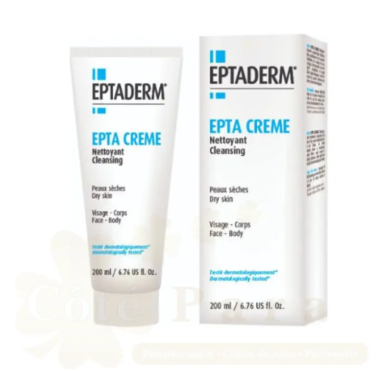 EPTADERM EPTA CREME NETTOYANTE P-SECHE 200ML NEW