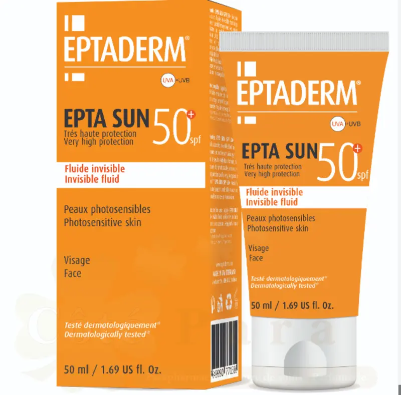 EPTADERM EPTA SUN FLUIDE INVESIBLE SPF50 40ML