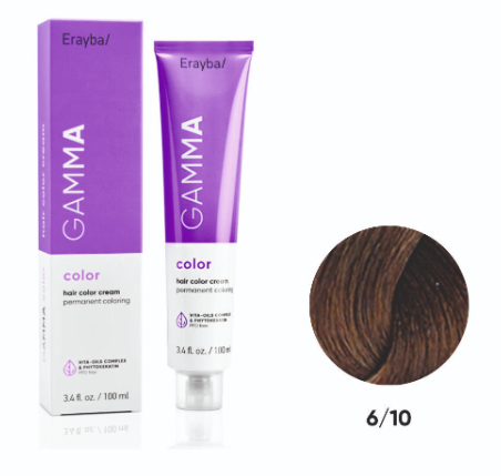 ERAYBA GAMMA COLOR 6.10 BLOND FONCE CENDRE 270ML
