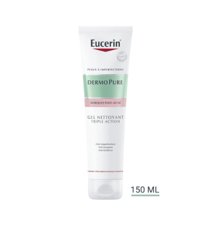 EUCERIN DERMOPURE CLINICAL GEL NETTOYANT CORRECTEUR 150ML
