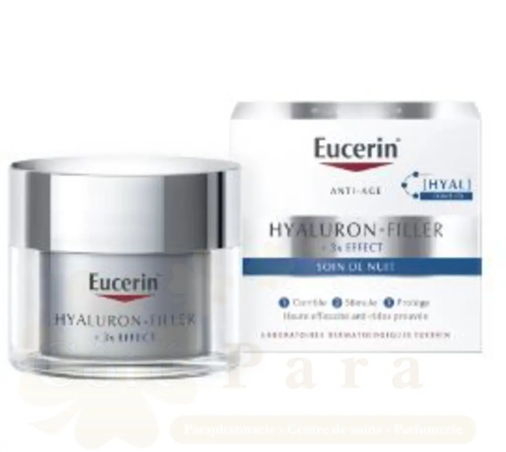 EUCERIN HYALURON FILLER +3X EFFECT SOIN DE NUIT 50ML NEW