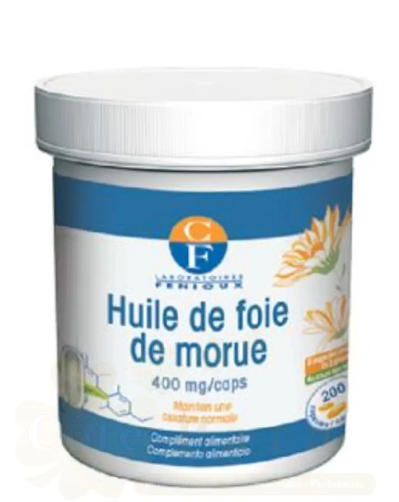 FENIOUX HUILE DE FOIE DE MORUE 120 CAPSULES