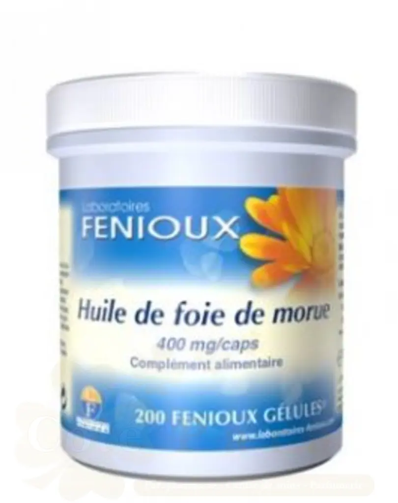 FENIOUX HUILE DE FOIE DE MORUE 50 CAPSULES