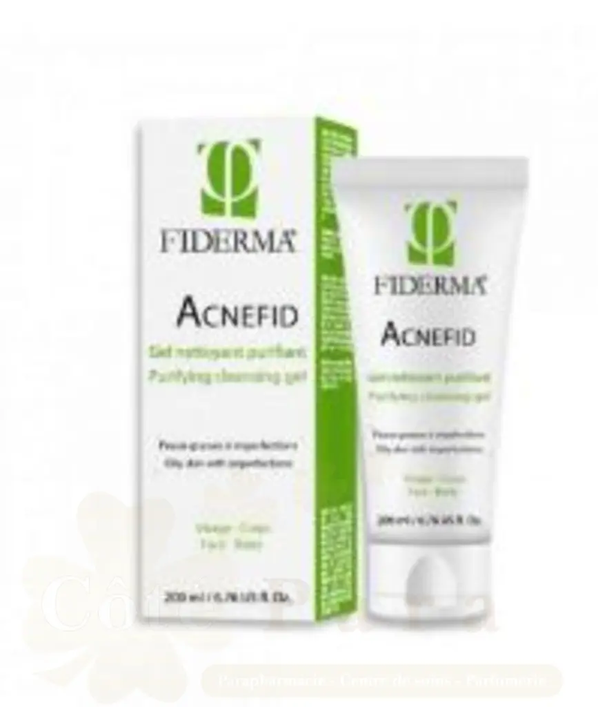 FIDERMA ACNEFID GEL NETTOYANT SCRUB PURIFIANT 150ML