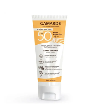 GAMMARDE CREME SOLAIRE SPF50+ TOUCHER SEC 40ML