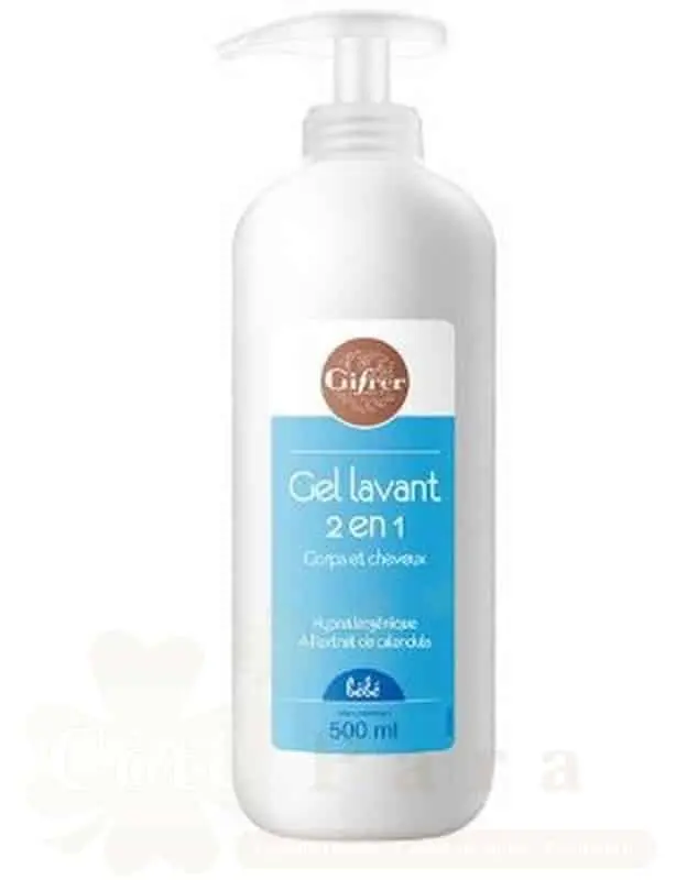 GIFRER GEL LAVANT 2EN1 CORPS ET CHEVEUX 500ML