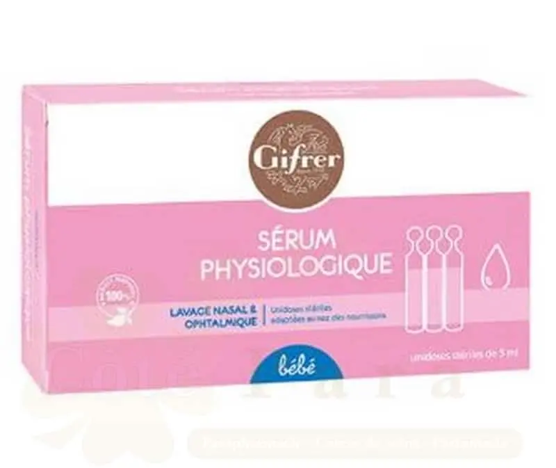 GIFRER SERUM PHYSIOLOGIQUE 12*5ML