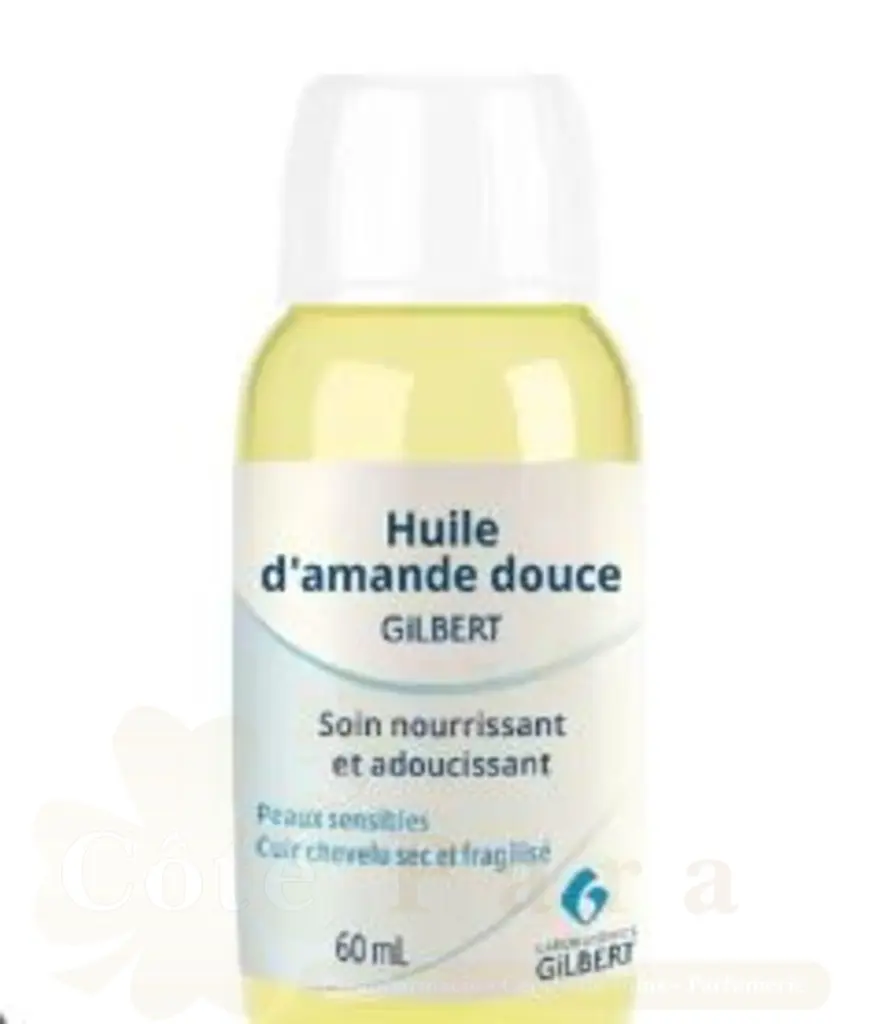 GILBERT HUILE D’AMANDE DOUCE NOURISSANT ET ADOUCISSANT 60ML