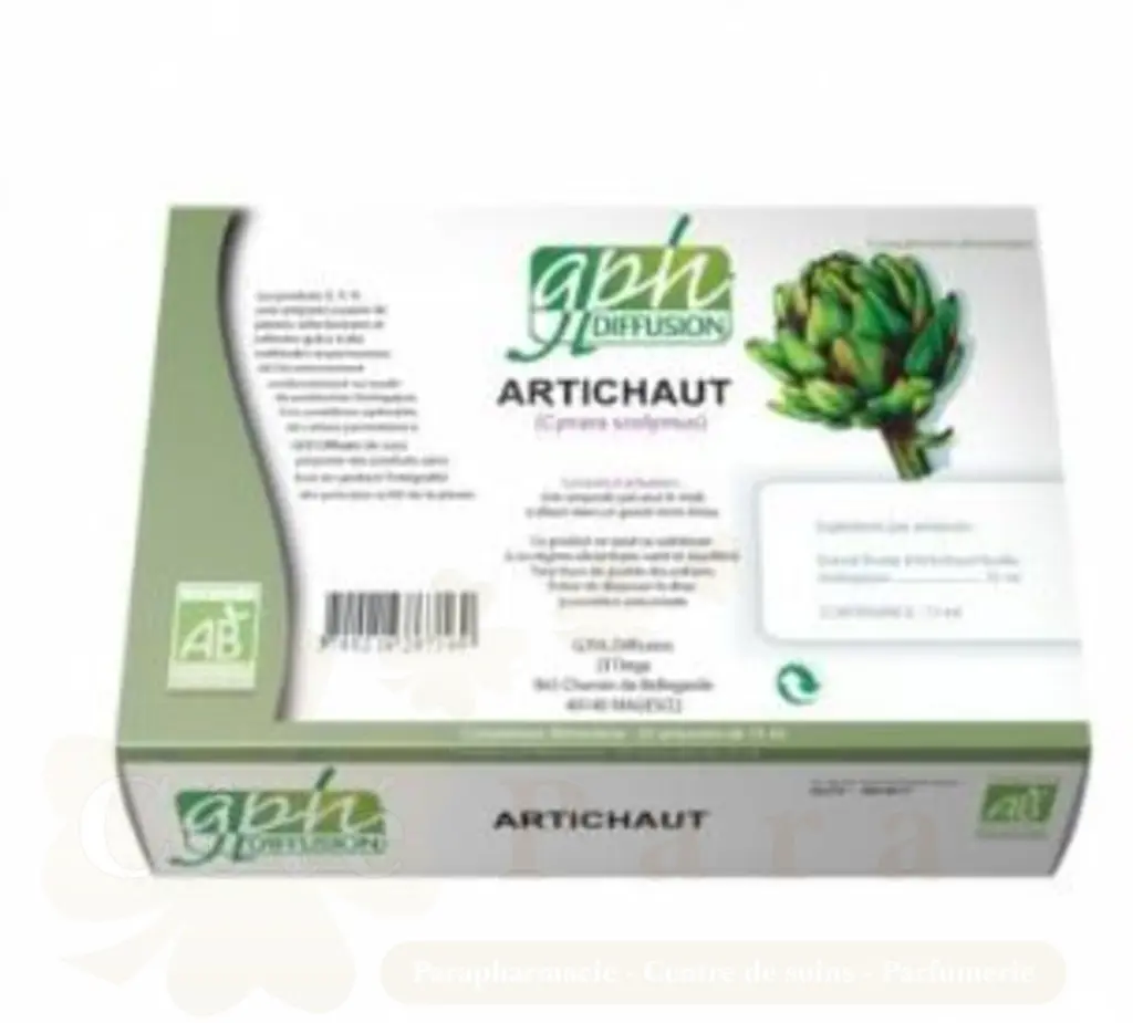 GPH DIFFUSION ARTICHAUT 20 AMPOULES