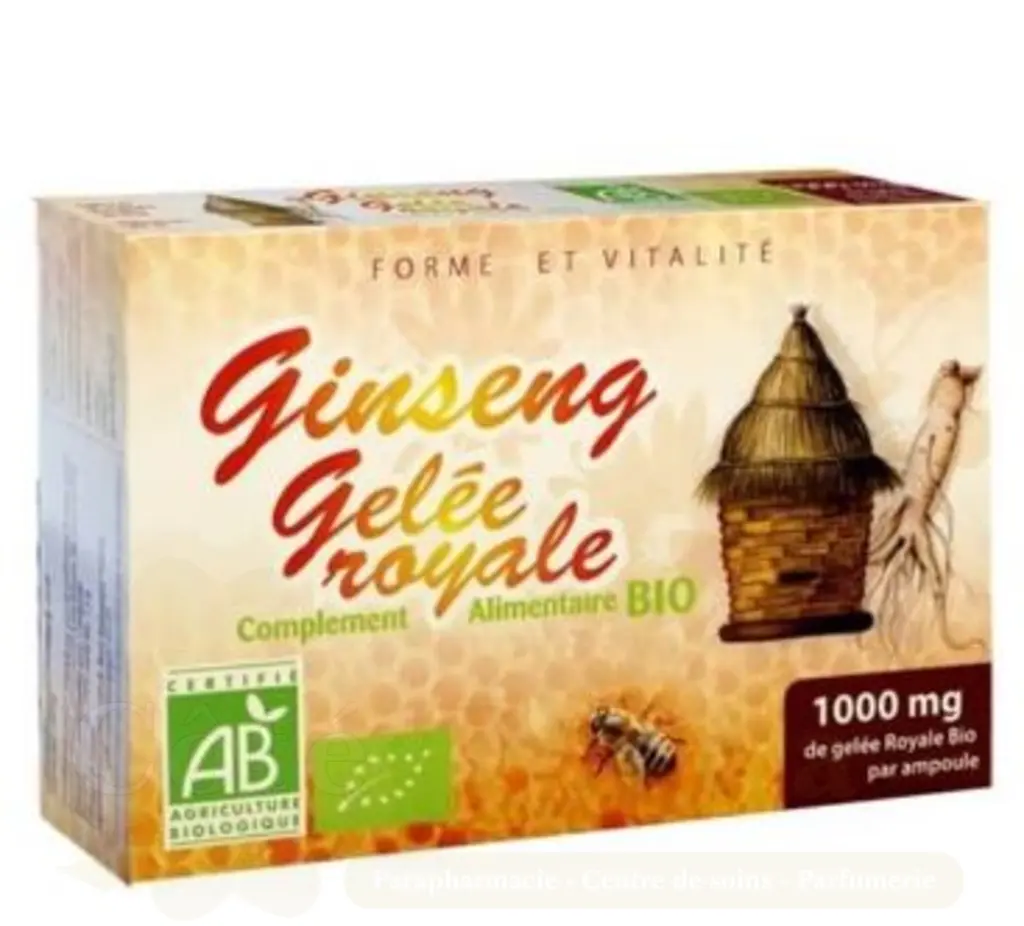 GPH DIFFUSION GINSENG GELEE ROYALE 20 AMP 1000MG